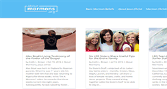 Desktop Screenshot of aboutmormons.org